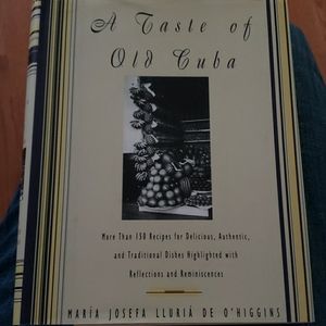 Traditional Cuban cookbook